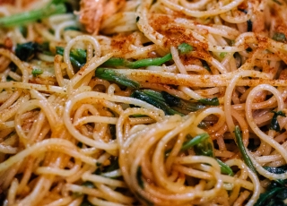'Speedy' Spaghetti met gehaktballen en spinazie